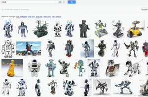Billeder af robotter fra googlesøgning